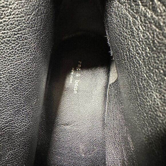 Rag & Bone Cannon Black Leather Combat Boots Womens Size 38.5 - Picture 15 of 16